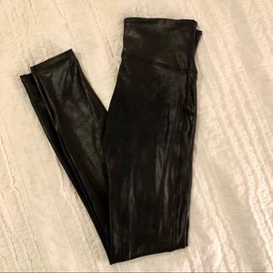 SPANX Faux Leather Leggings
